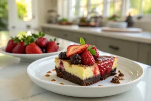 Brownie Cheesecake