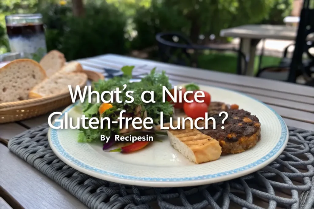 What's a Nice Gluten-Free Lunch?