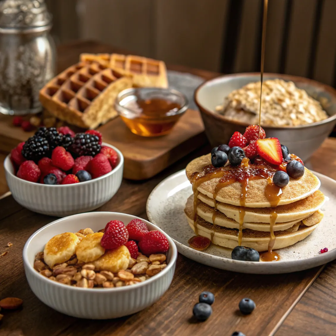 Sweet Breakfast Recipes Stack 🍓🥞