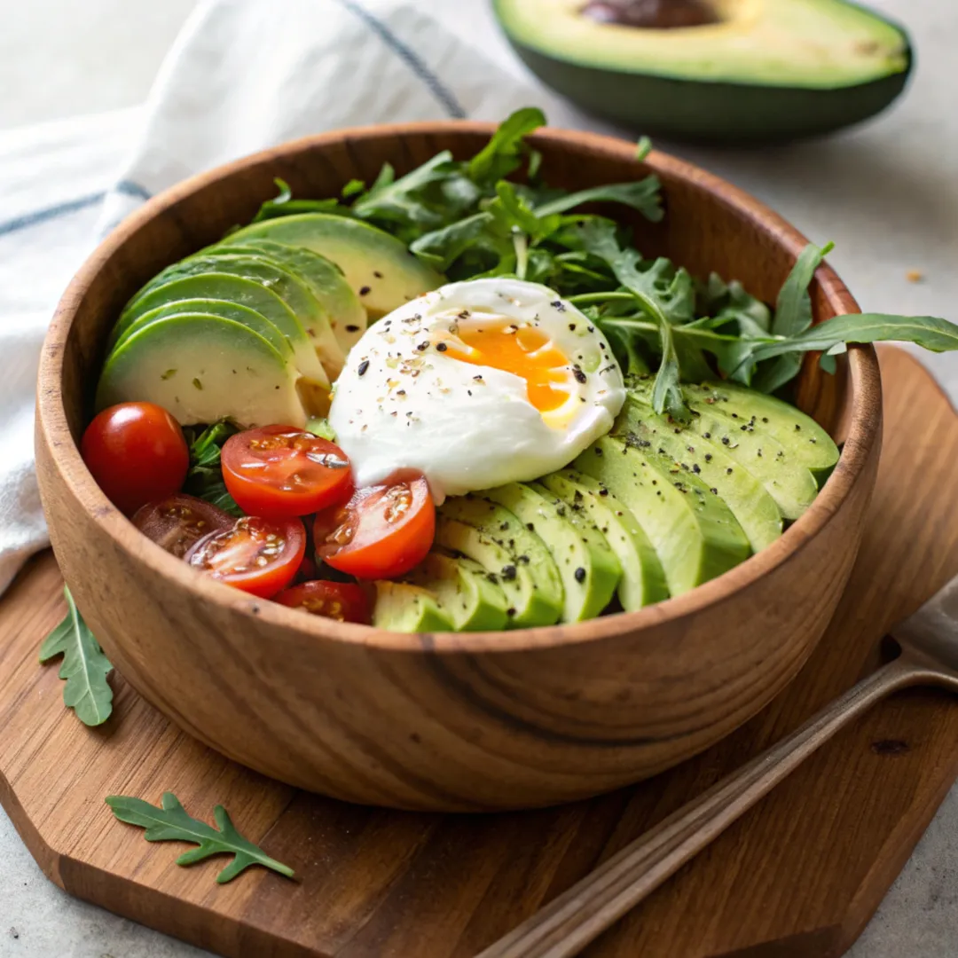 Avocado & Poached Egg Power Bowl