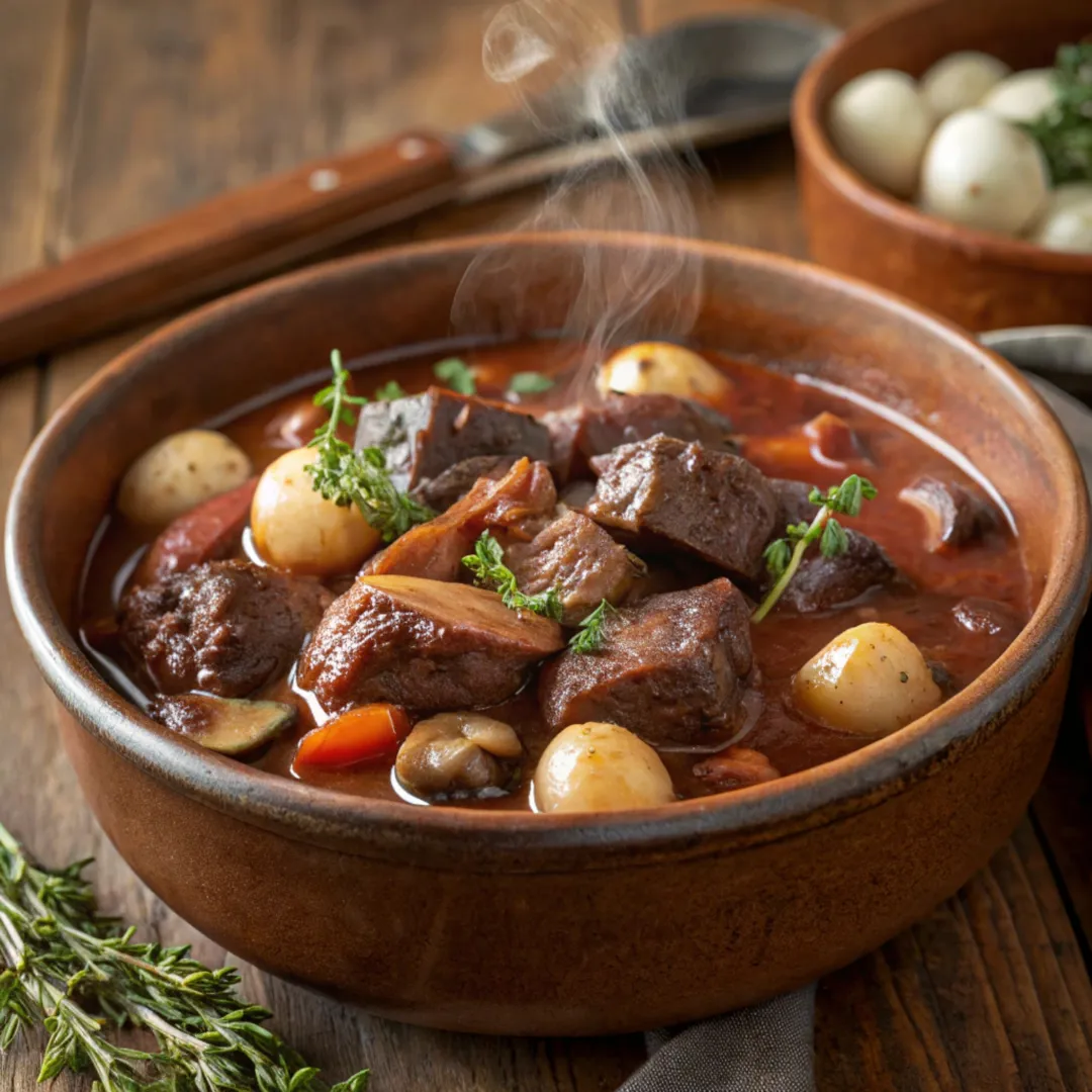 Beef Bourguignon – A French Classic