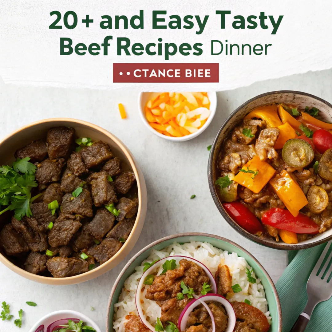 Diced Beef Recipes for Dinner