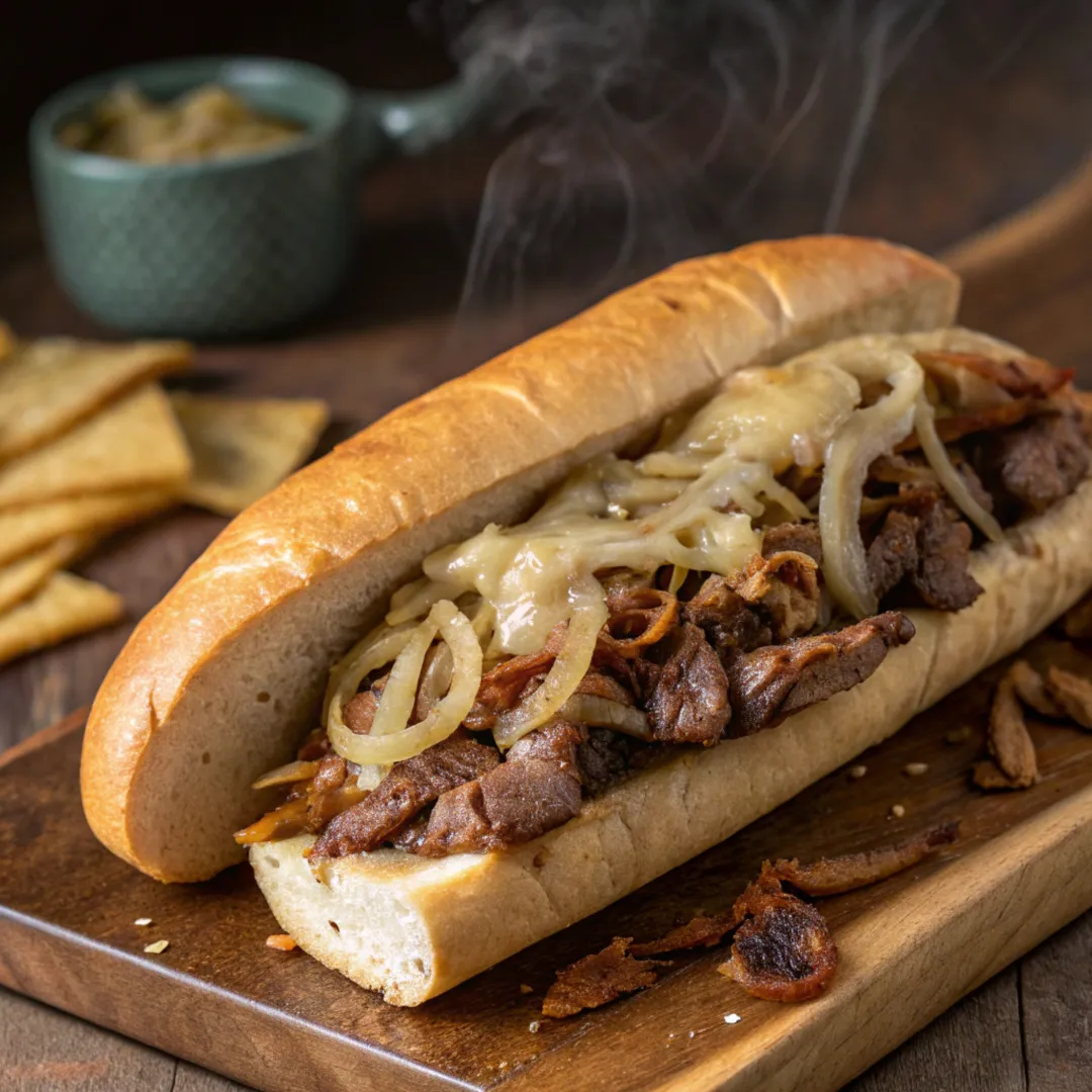 Philly Cheesesteak Sandwich