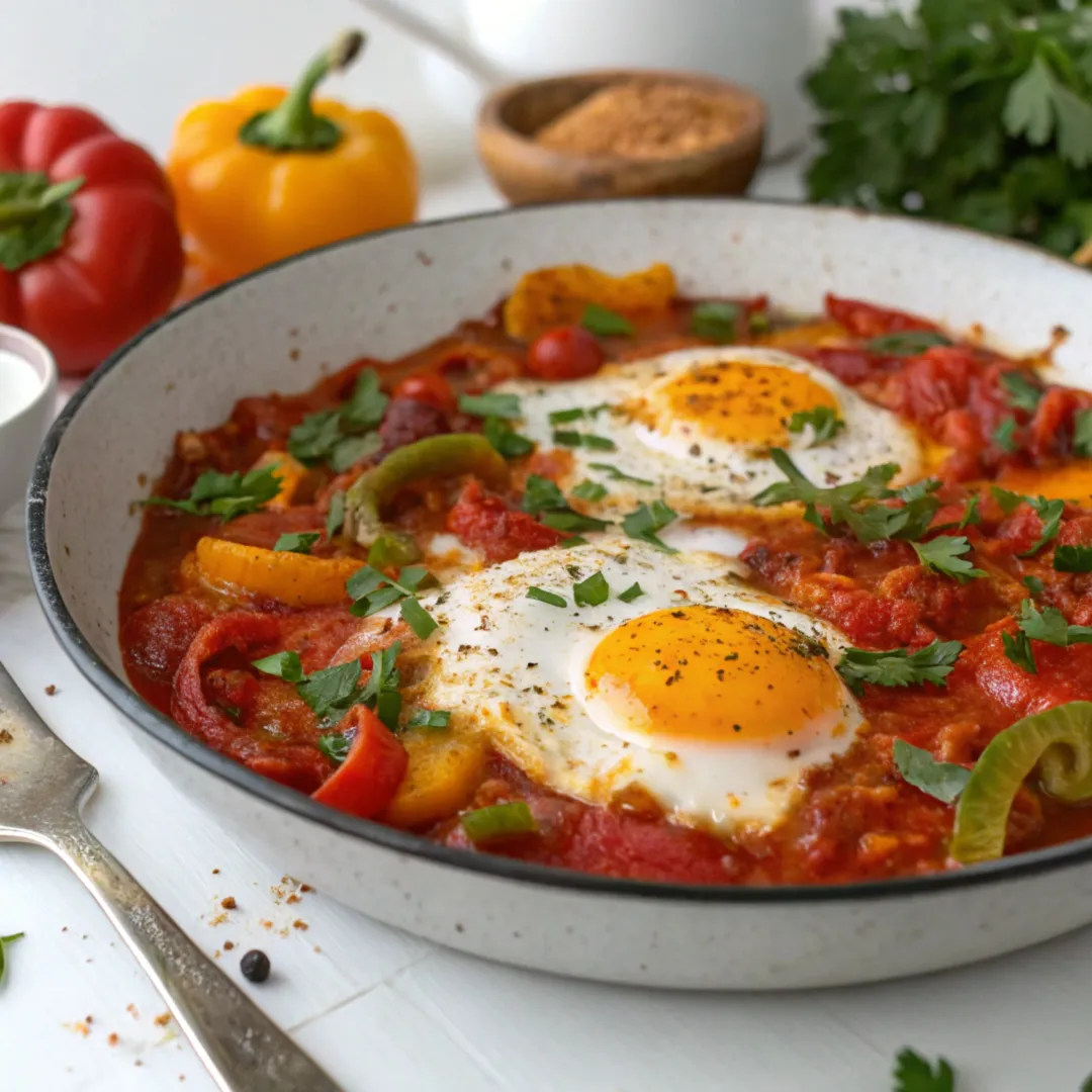 Shakshuka with Bell Peppers