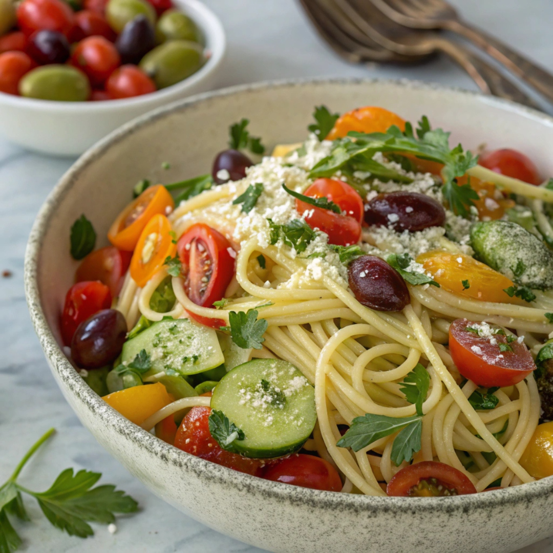 California Spaghetti Salad Ina Garten