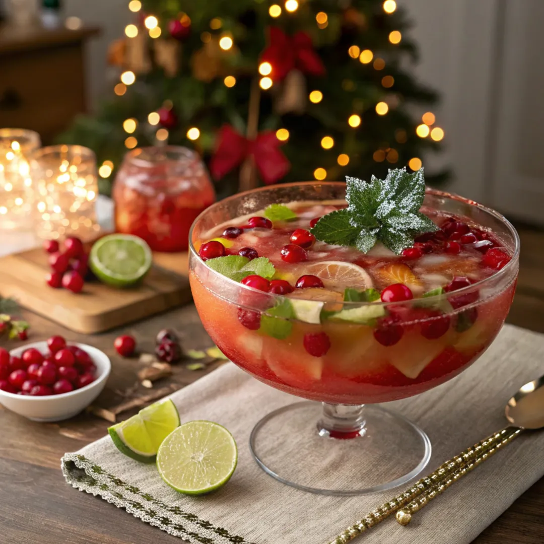 Christmas Margarita Punch