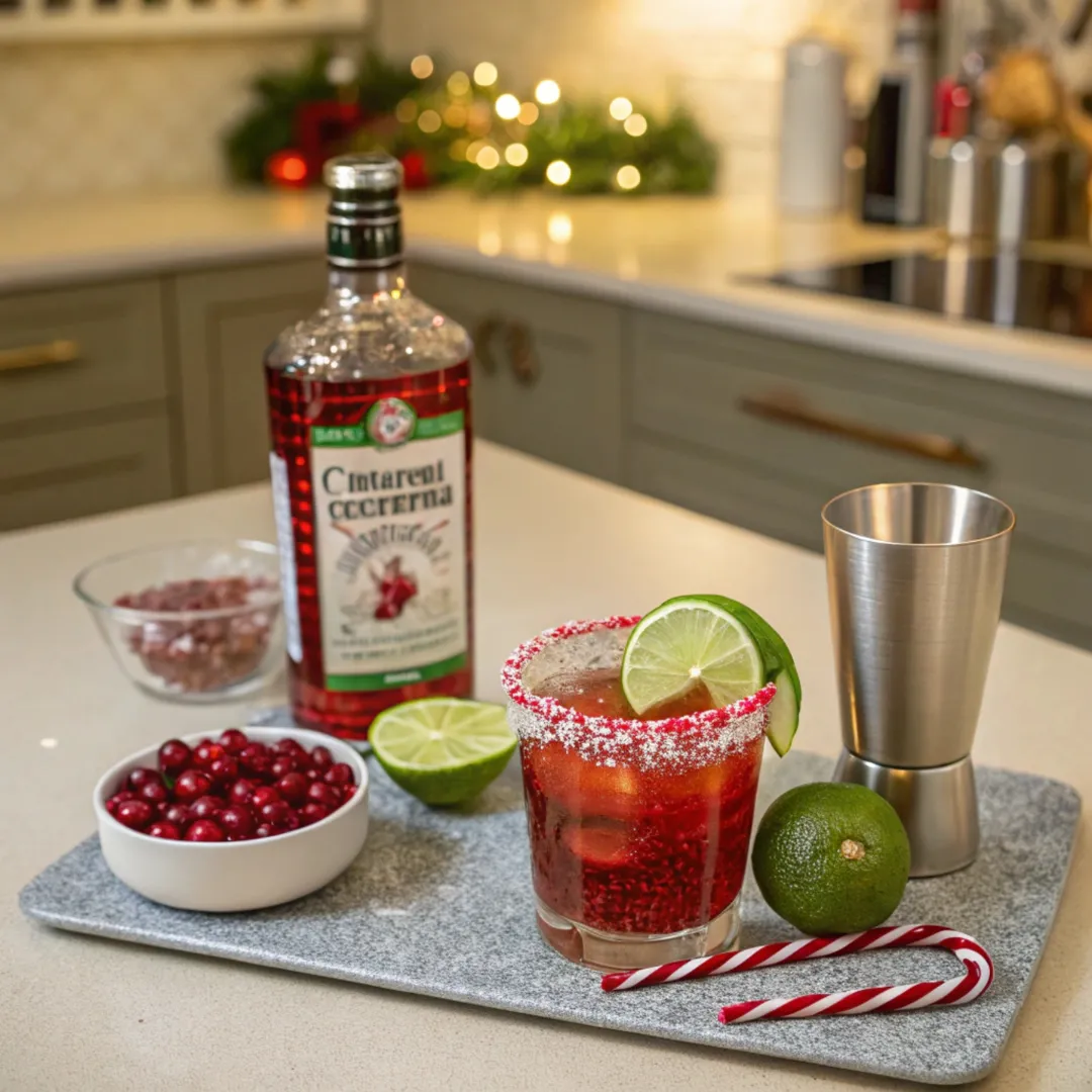 Christmas margarita recipe easy