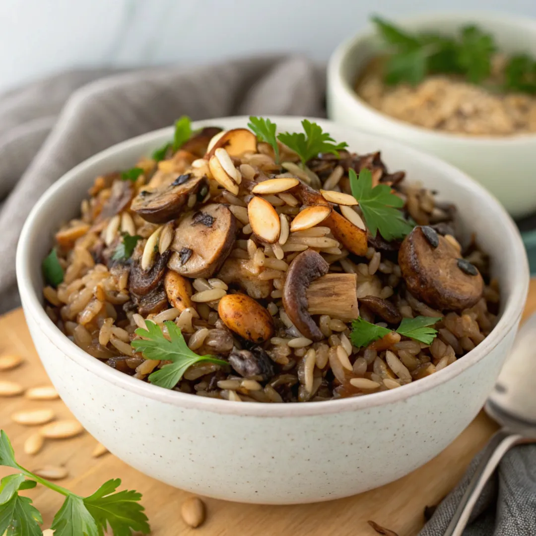 Mushroom Wild Rice – A Comforting Holiday Side Dish