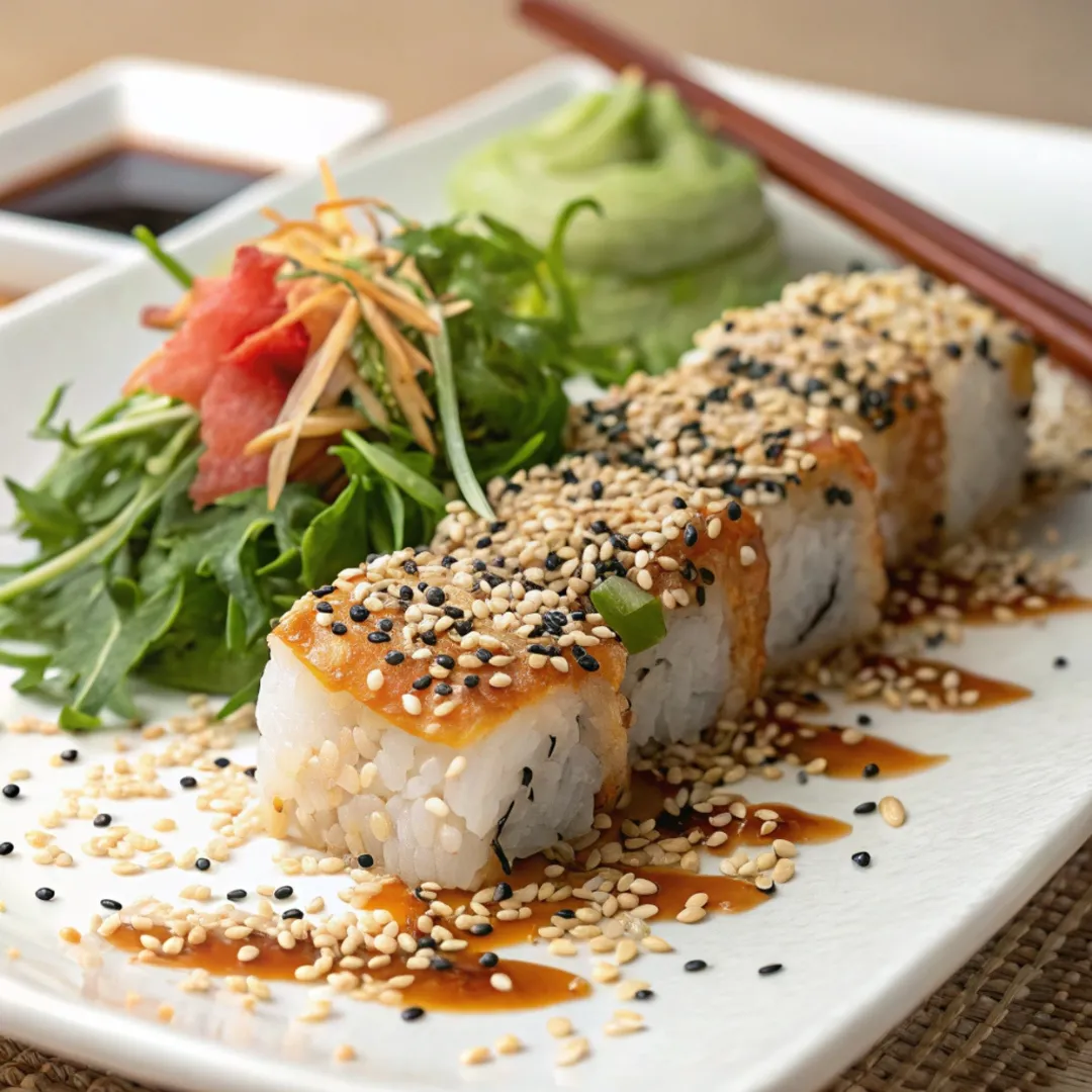 Garnish with Sesame Seeds