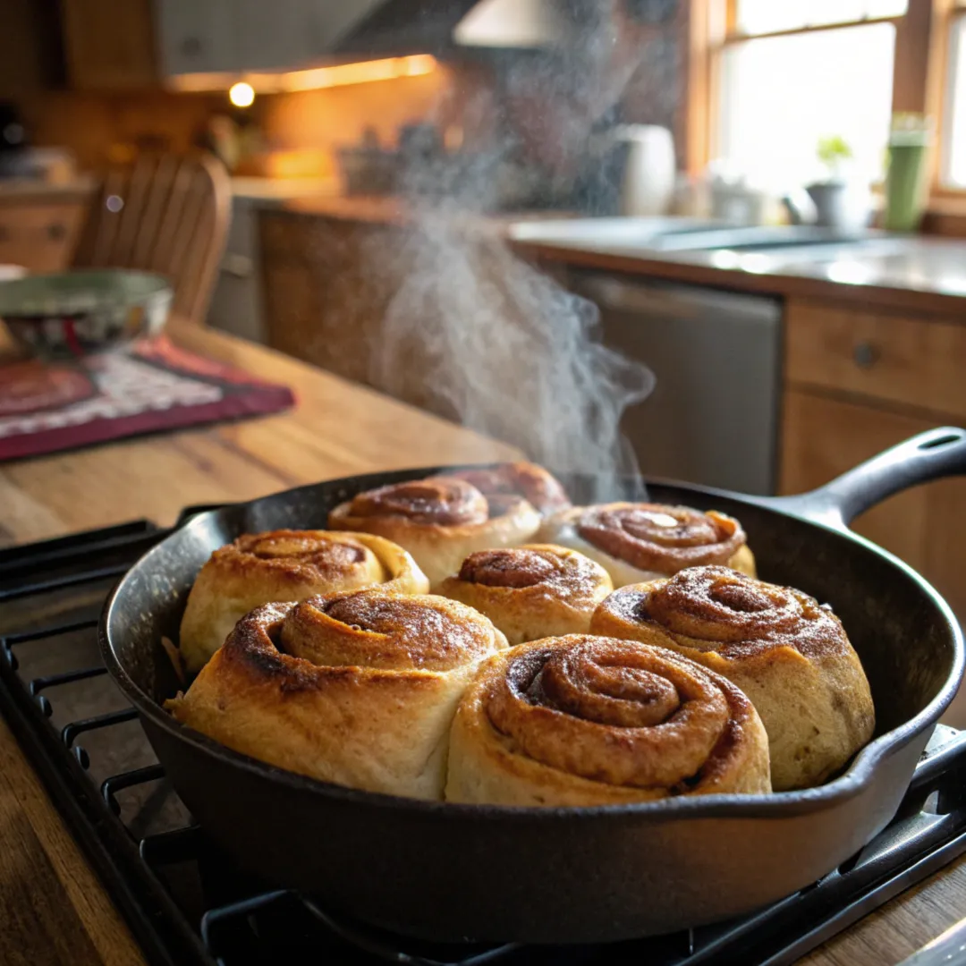 How Long to Cook Cinnamon Rolls in a Cast Iron Skillet: The Basics