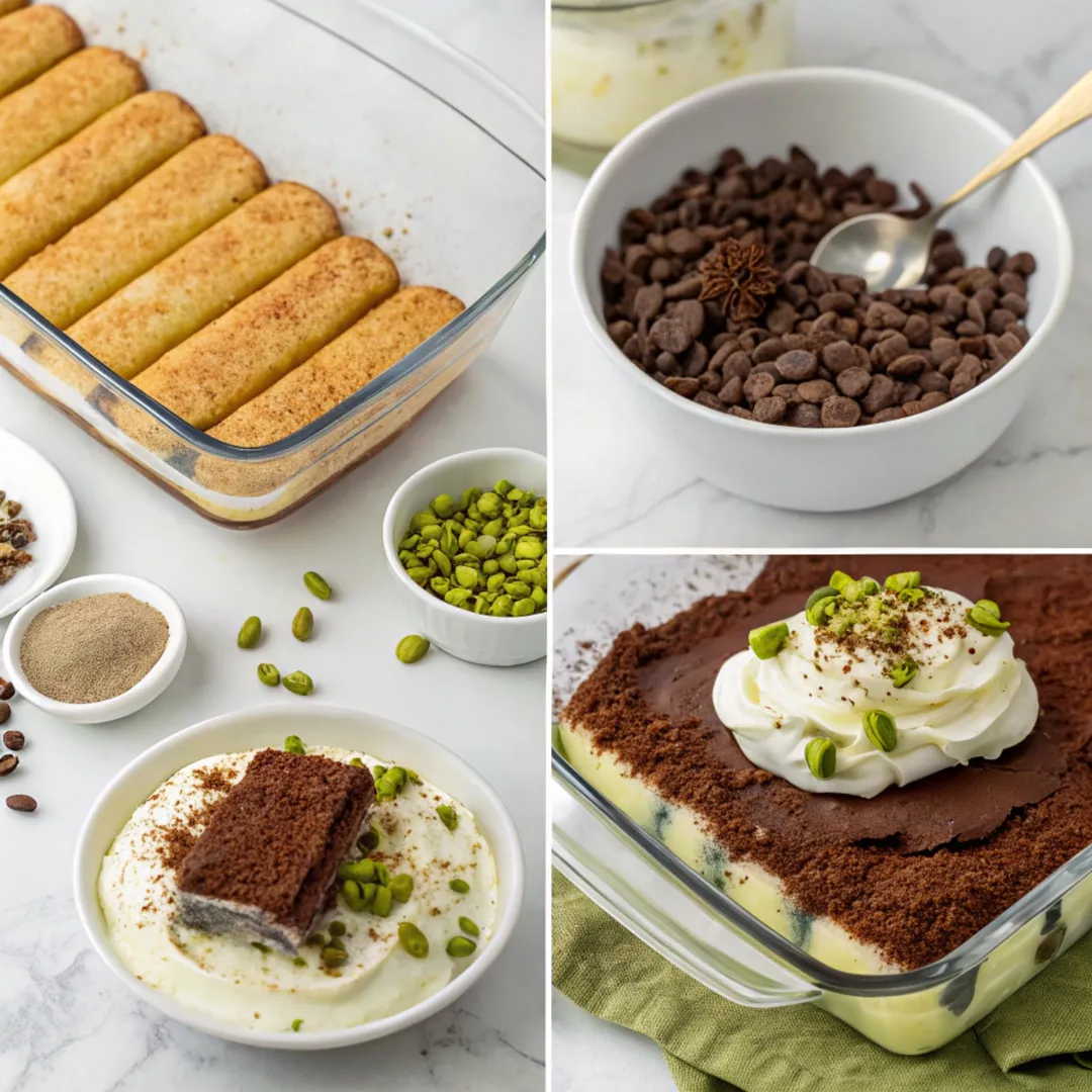 How to Make Pistachio Tiramisu