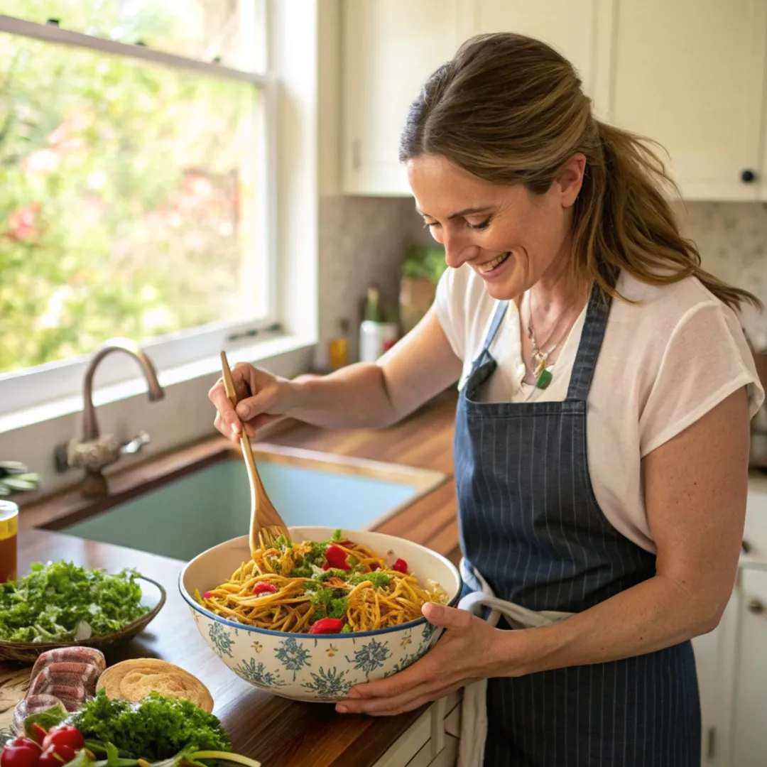 Jo cooks california spaghetti salad