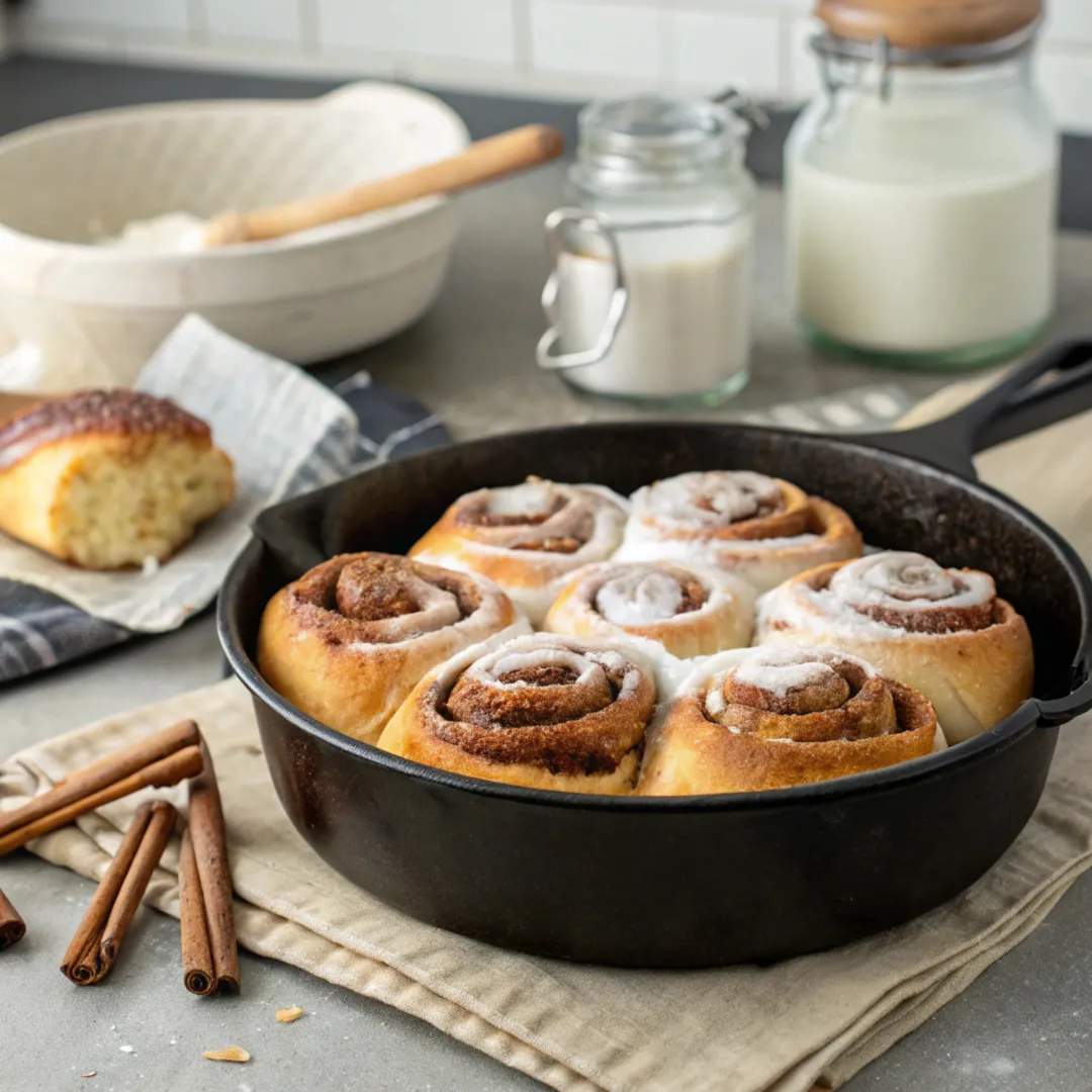 Skillet Cinnamon Rolls No Oven: Quick and Easy Recipe