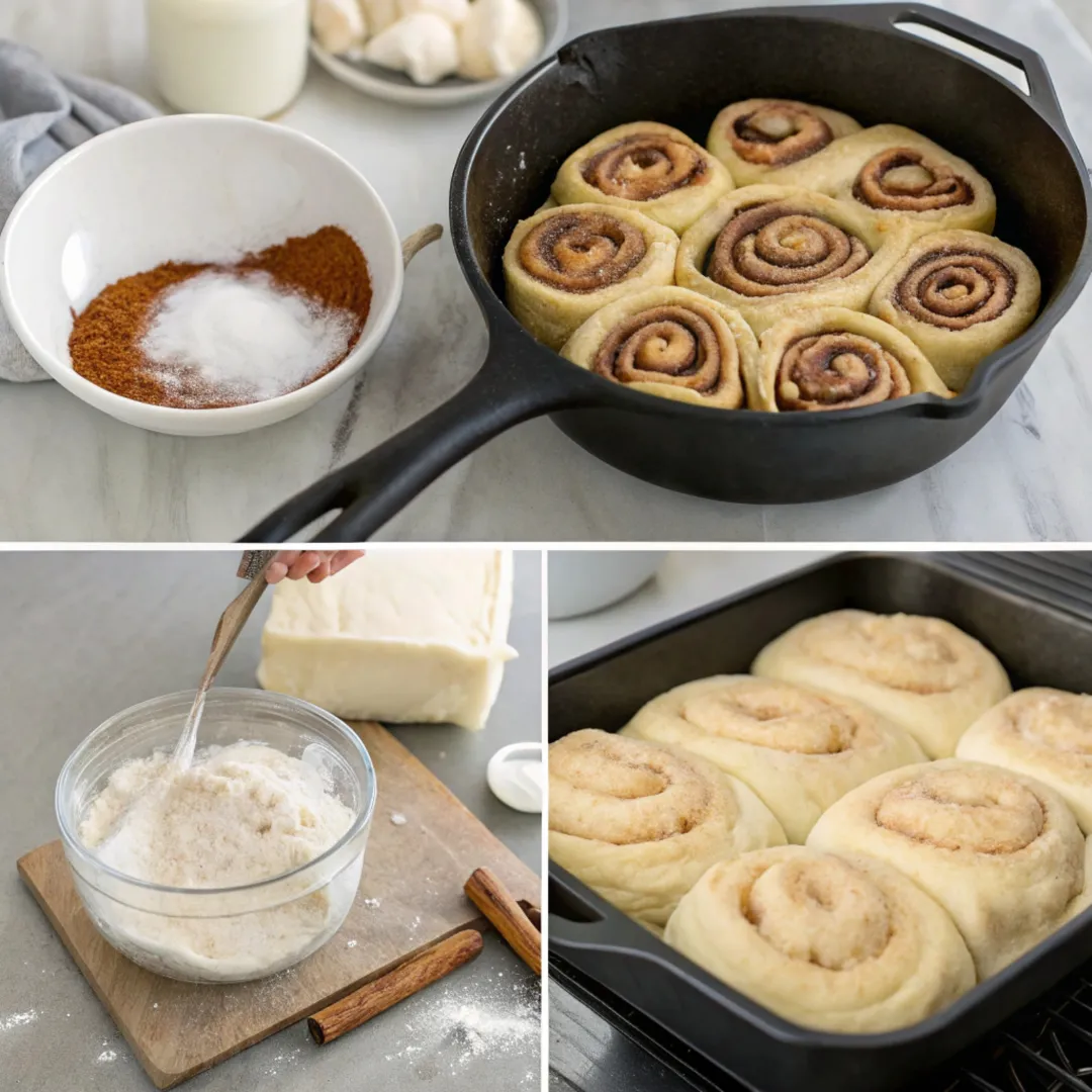 Step-by-Step: How to Cook Cinnamon Rolls in a Cast Iron Skillet