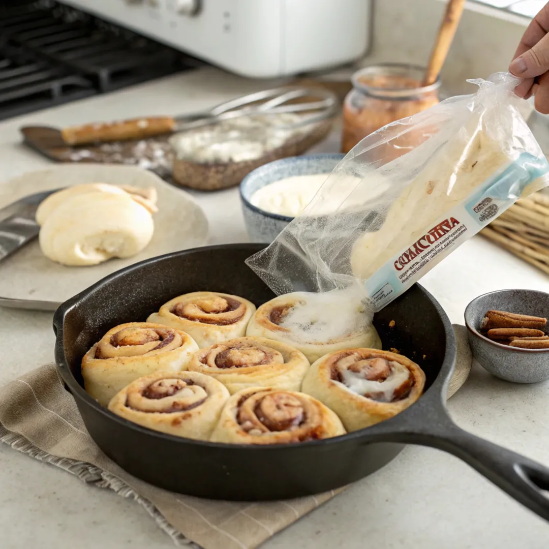 The Step-by-Step Guide to Baking Store Bought Cinnamon Rolls in Cast Iron