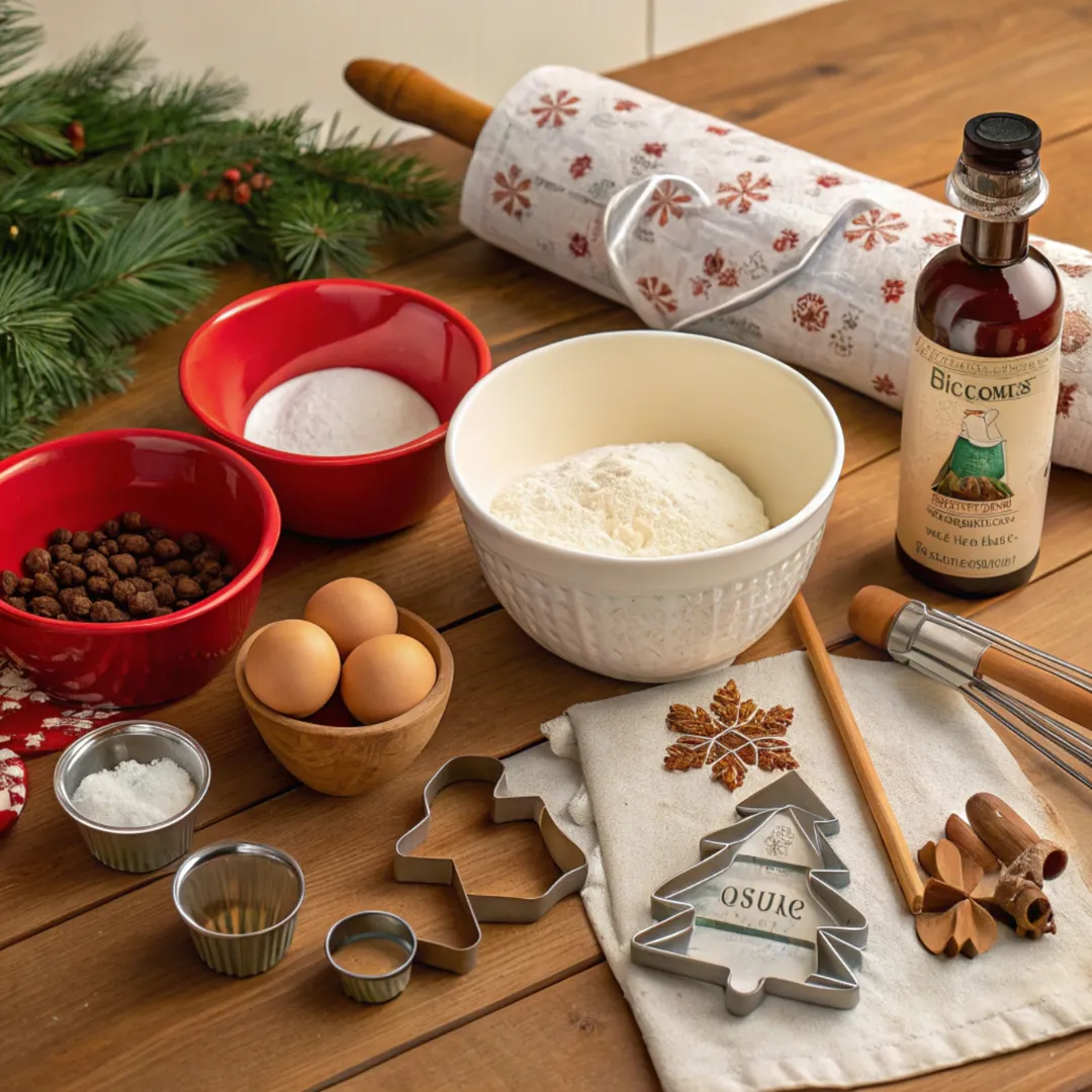 Essential Tools and Ingredients for Christmas Recipes Baking
