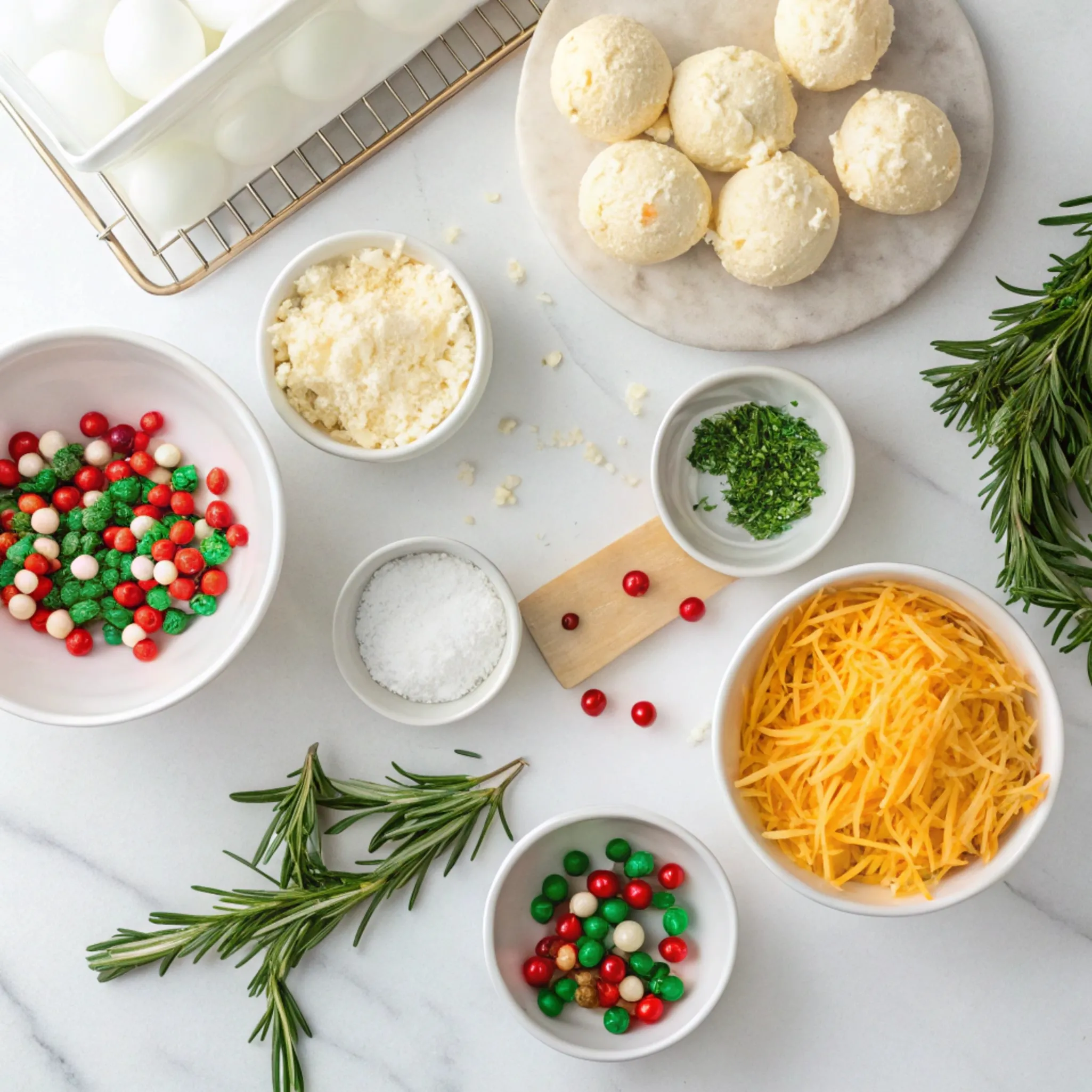 How to Make Christmas Ornament Cheese Balls
