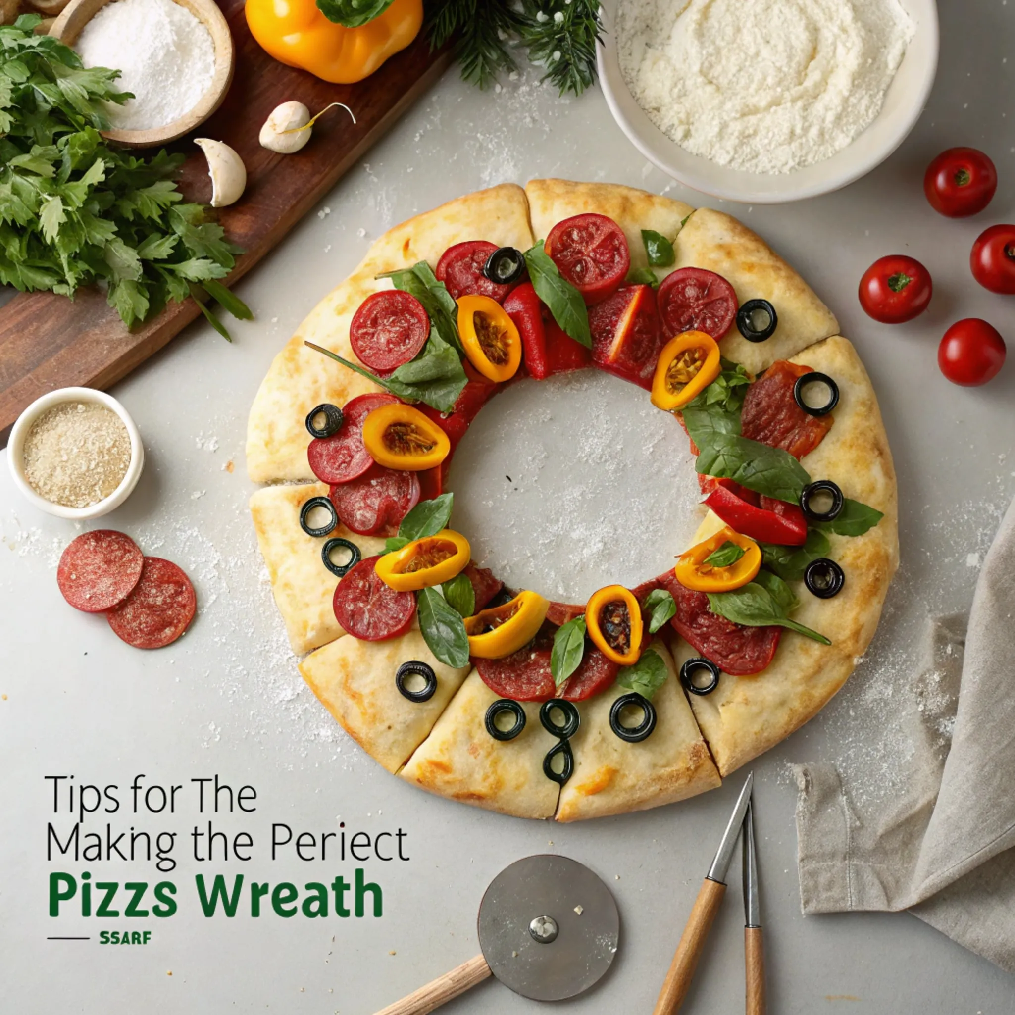 Tips for the Perfect Pizza Wreath