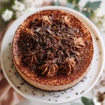 Best triple chocolate mousse cake recipe card image