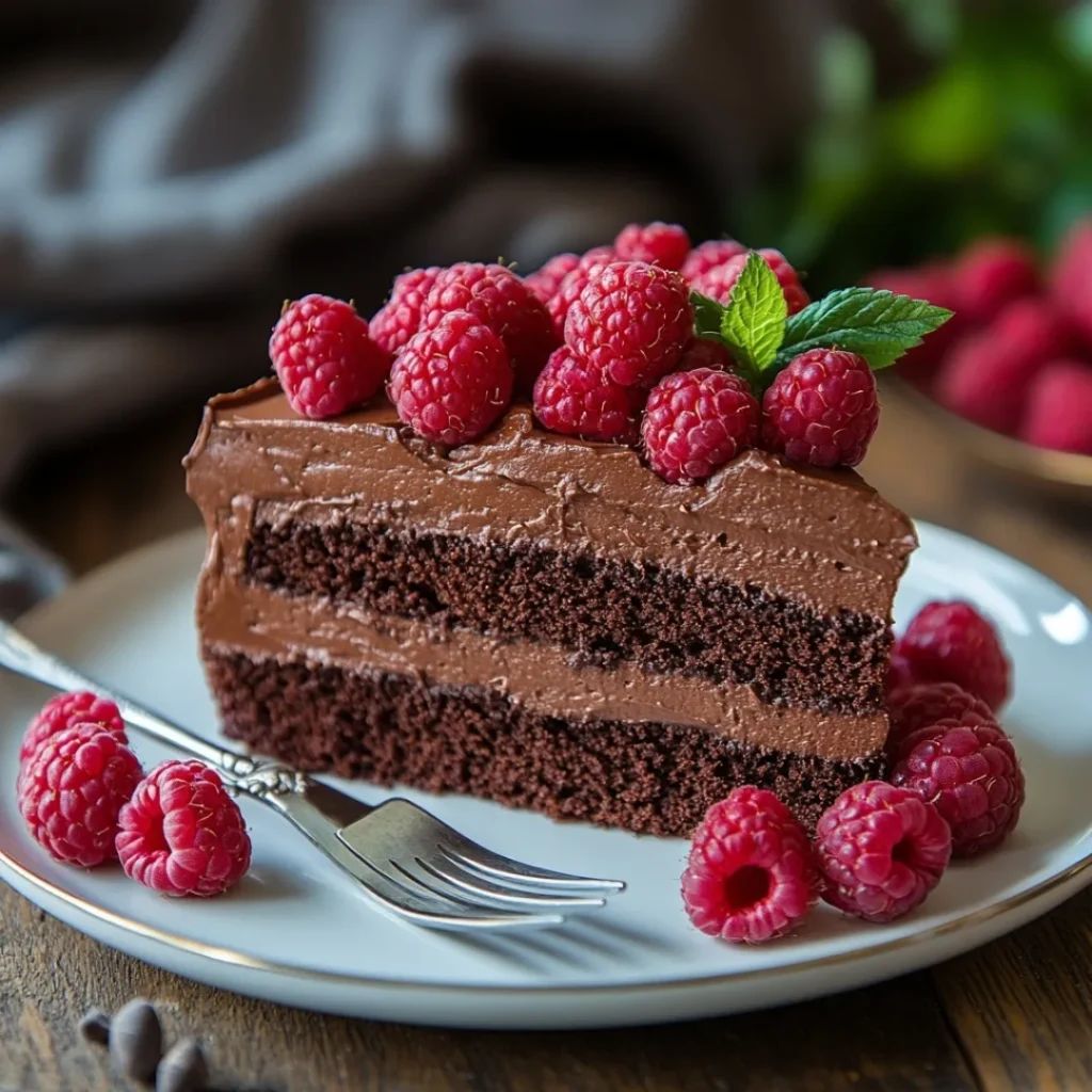 how to bake a chocolate mousse cake