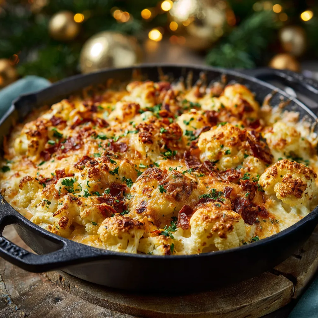 Cheesy Cauliflower Bake
