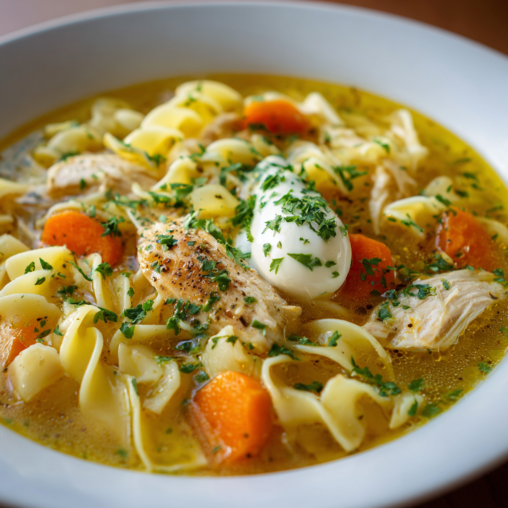 low Cooker Chicken Noodle Soup – Effortless Weekday Meal