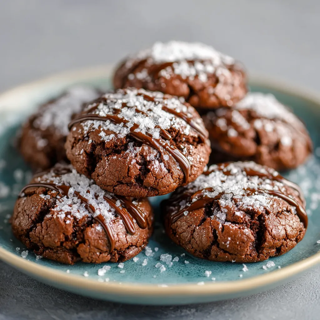 Chocolate Meltaway Cookies