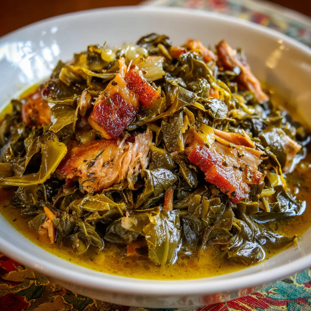 Collard Greens with Smoked Turkey – Southern Comfort with Soulful Flavor