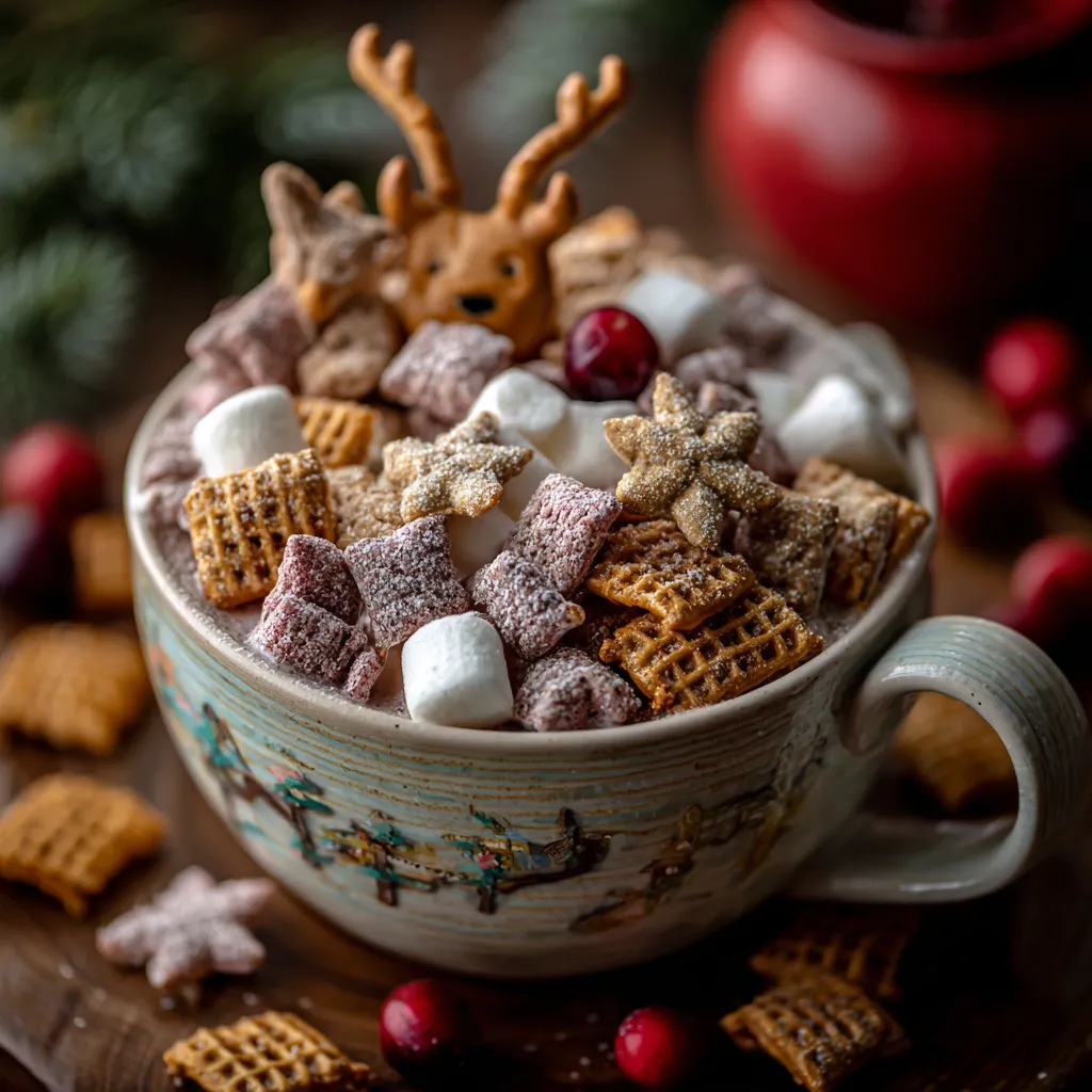 Hot Cocoa Reindeer Chow