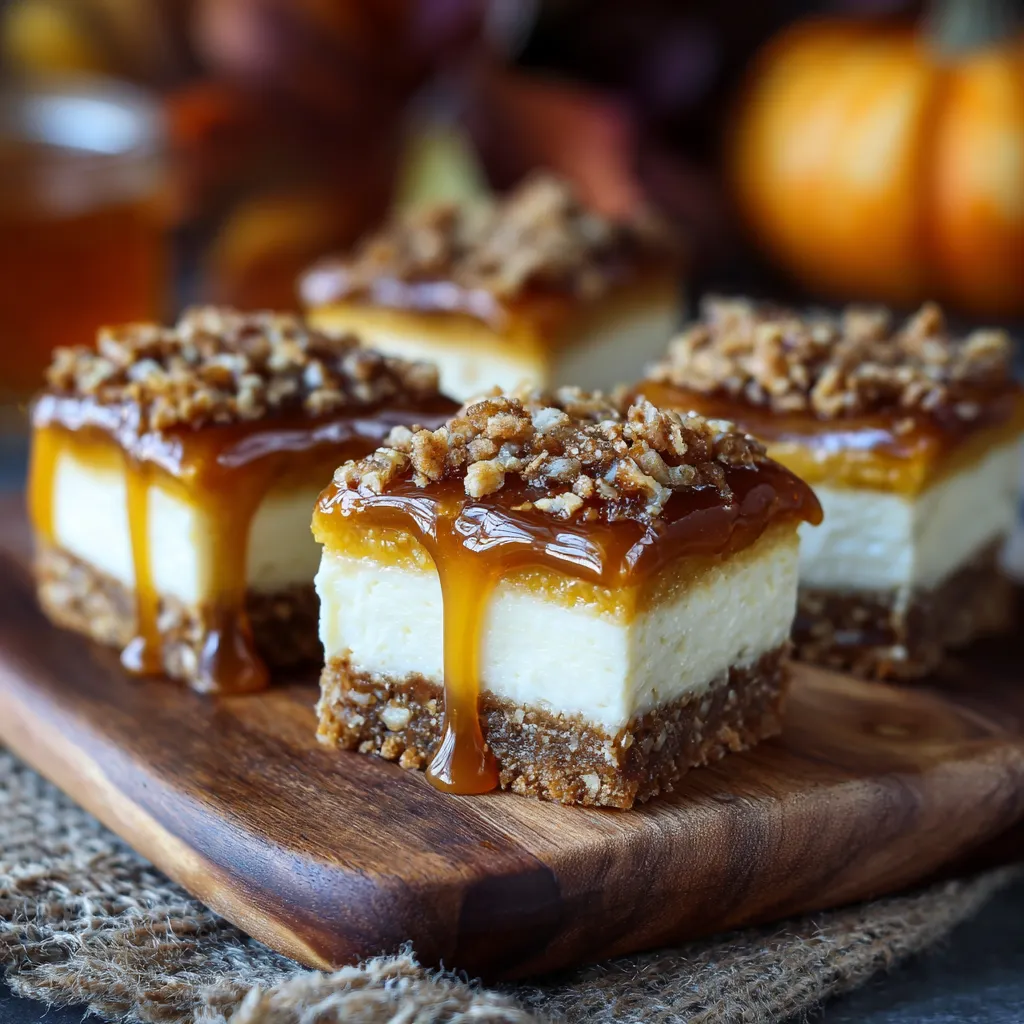 Maple Pumpkin Cheesecake Bars – Creamy, Cozy, and Irresistible 🍂