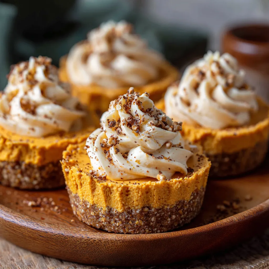 No-Bake Pumpkin Cheesecake Cups – Creamy, Cozy, and Irresistibly Easy 🎃