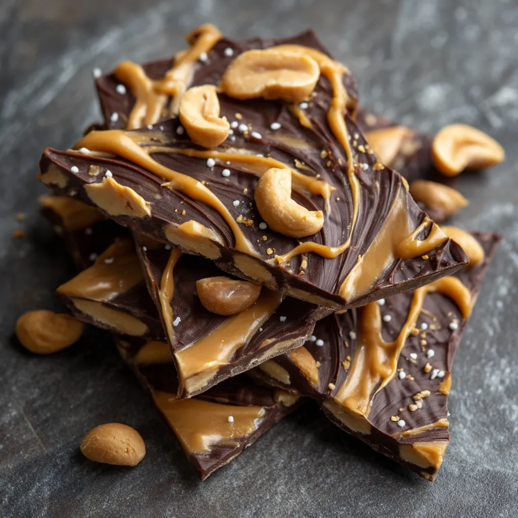 Peanut Butter Chocolate Bark