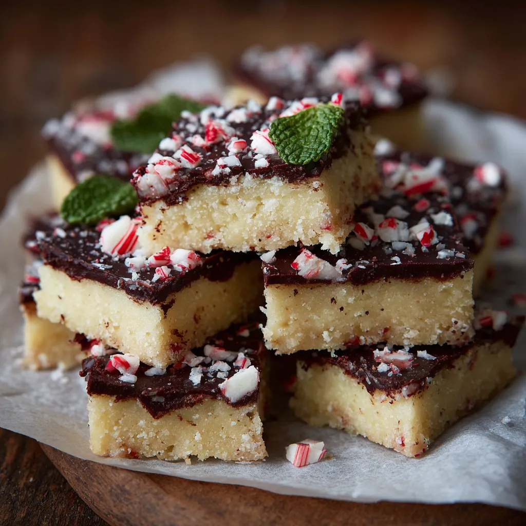 Peppermint Shortbread