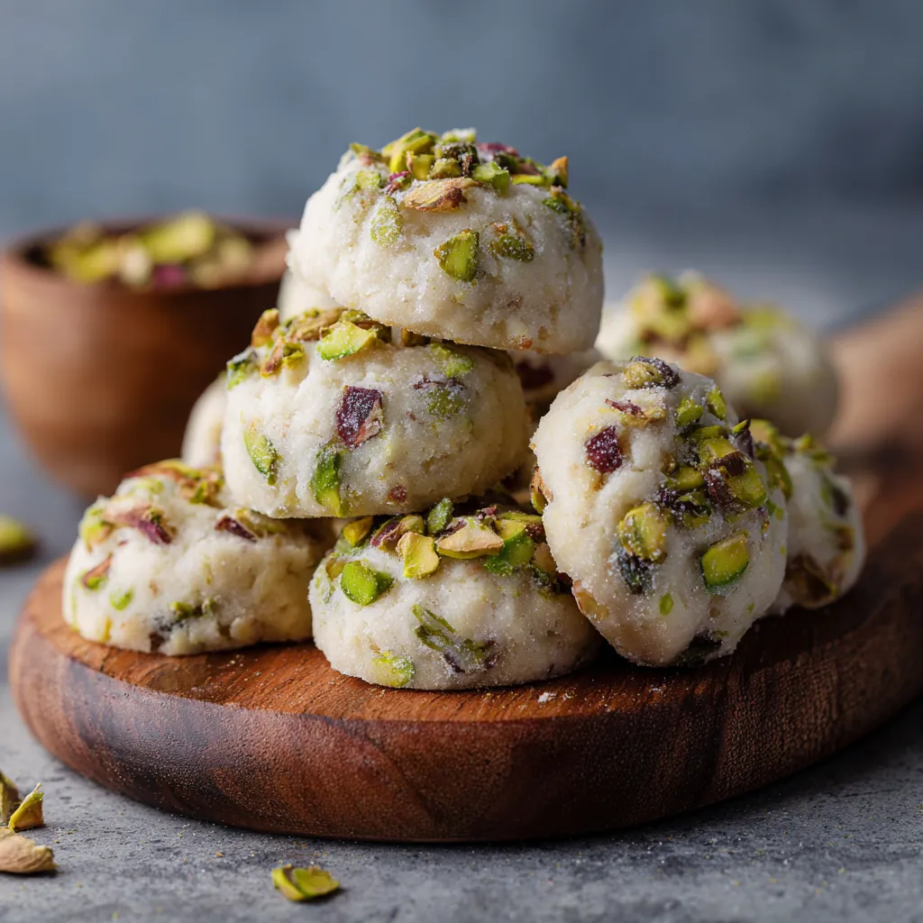 Pistachio Meltaways: Soft, Dreamy Cookies That Truly Melt in Your Mouth