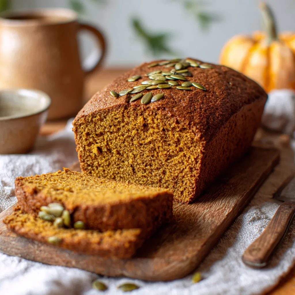Pumpkin Bread with Cardamom Spice 🍞✨
