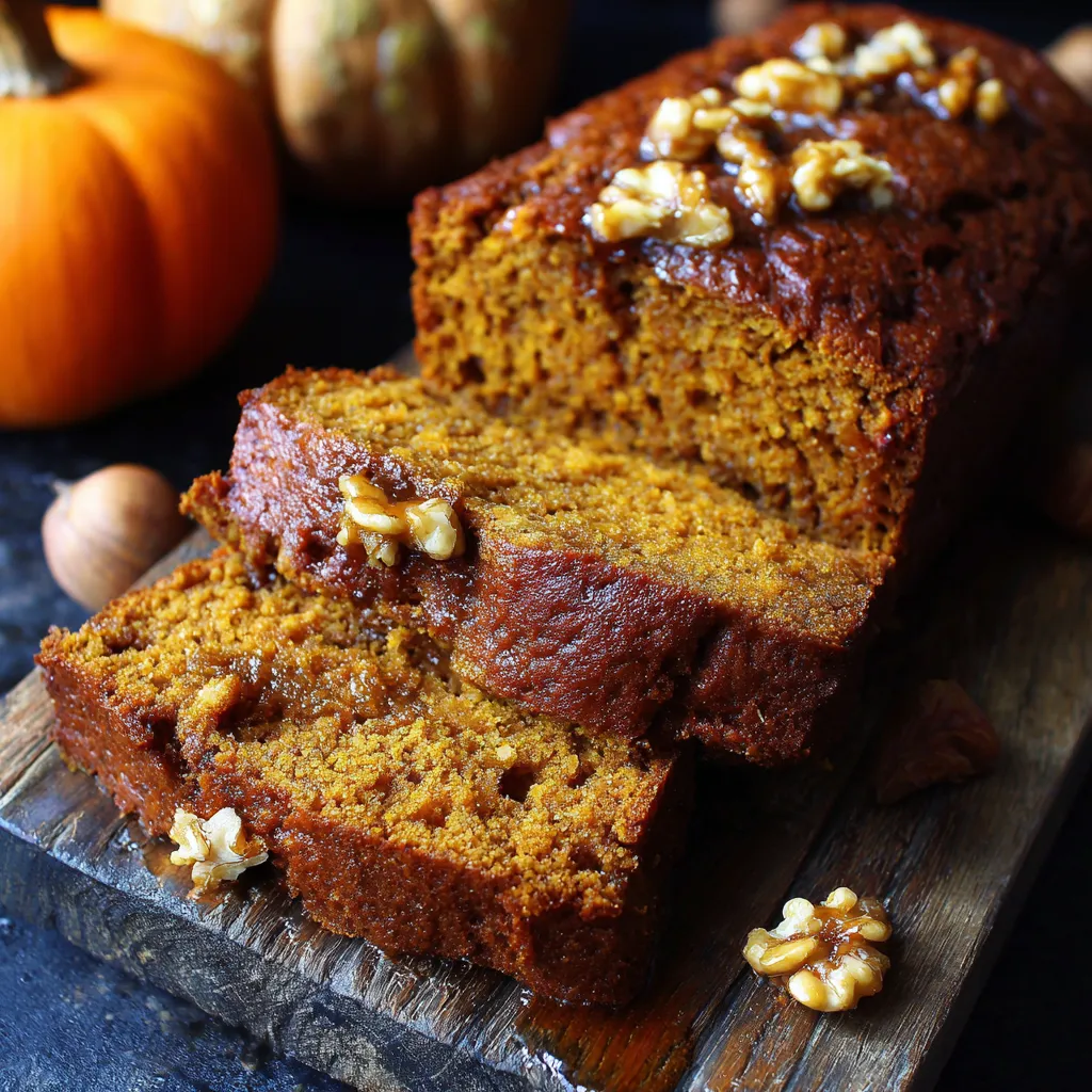 Pumpkin Bread with Rum & Nutmeg – Warm, Moist & Irresistible