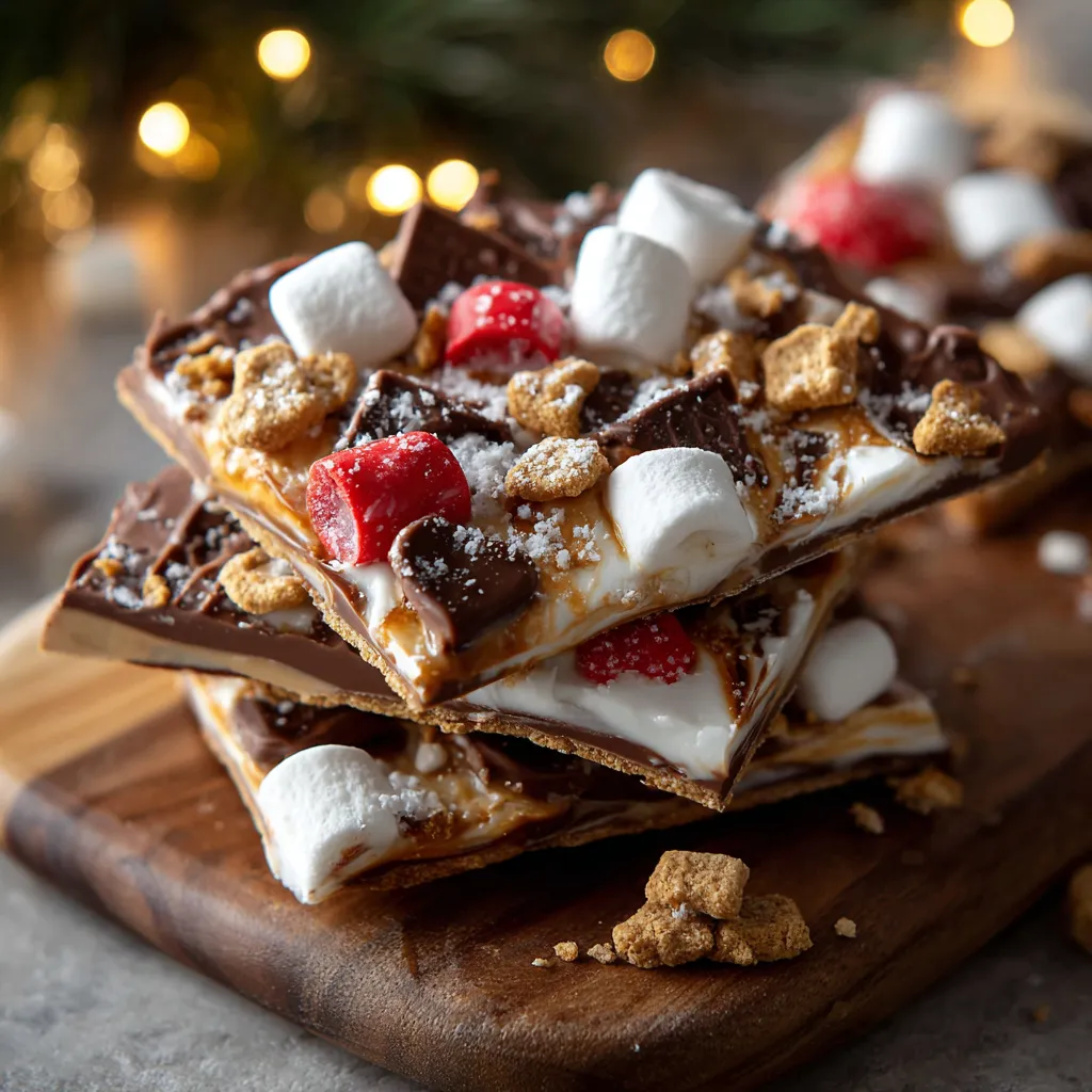 S’mores Christmas Bark