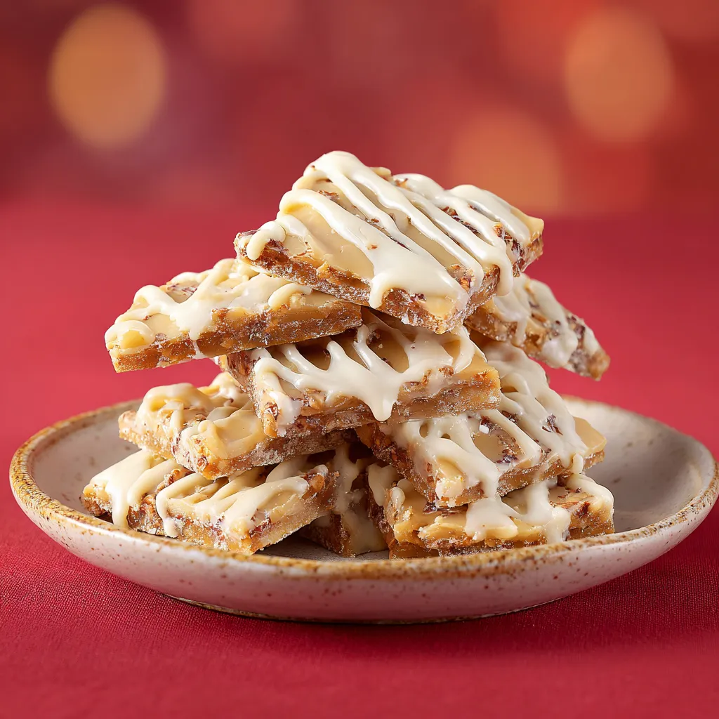 White Chocolate Drizzle Toffee: A Sweet Treat You’ll Crave Every Holiday