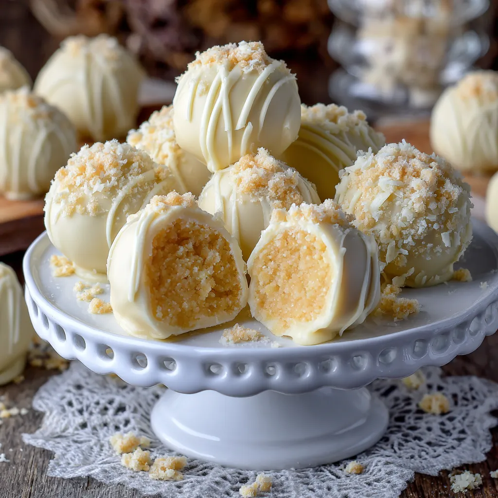 White Chocolate Eggnog Truffles The Story & Intro