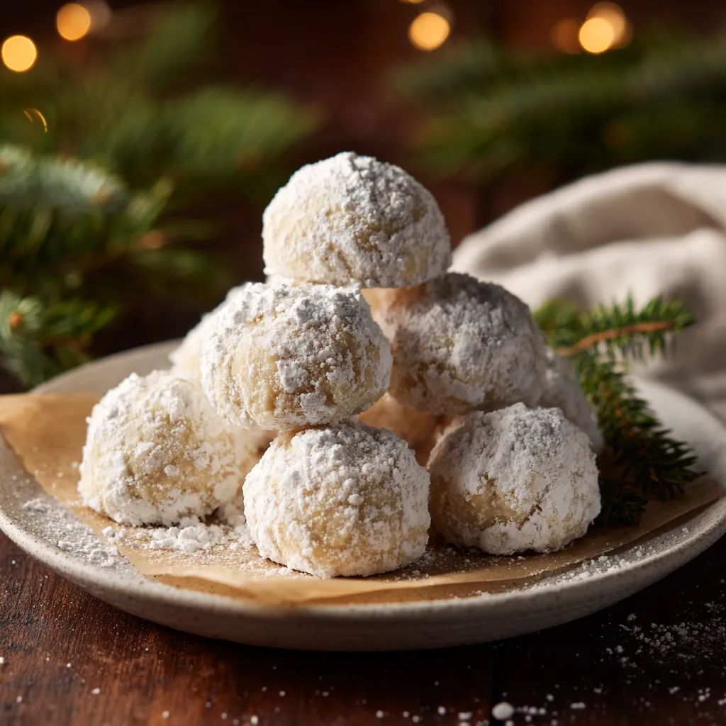 Gluten-Free Snowball Cookies