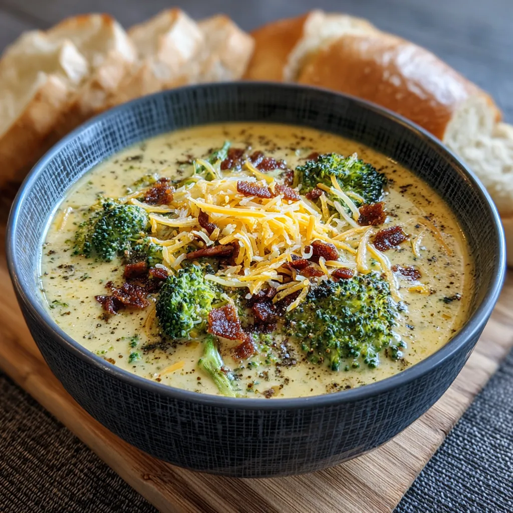 Cheesy Broccoli Soup