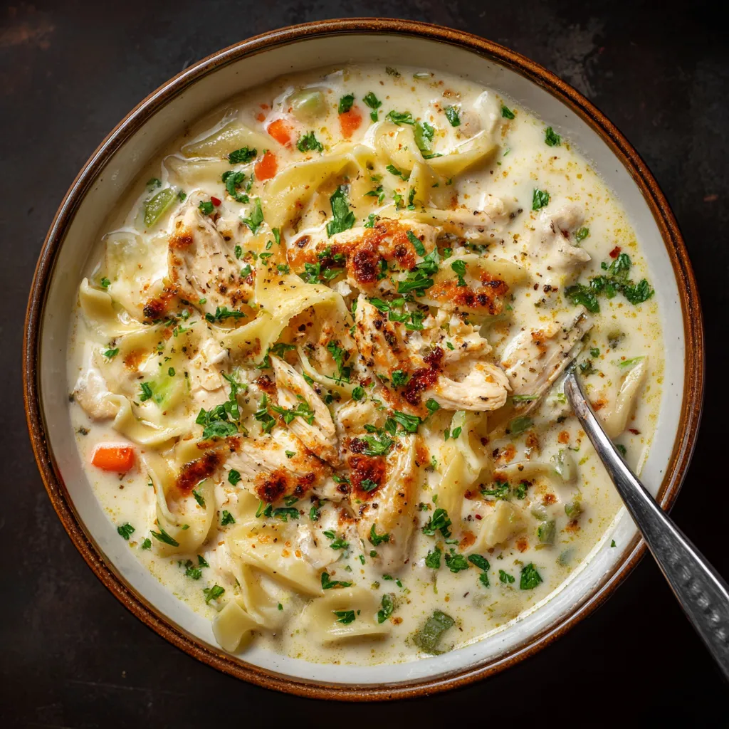 Chicken Alfredo Soup