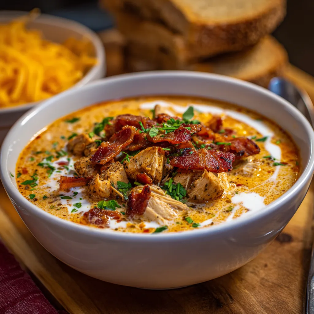 Chicken Bacon Ranch Soup