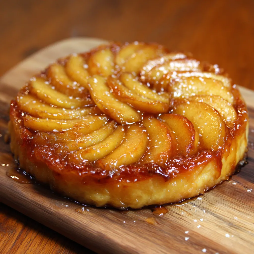 French Apple Tart (Tarte Tatin Style)