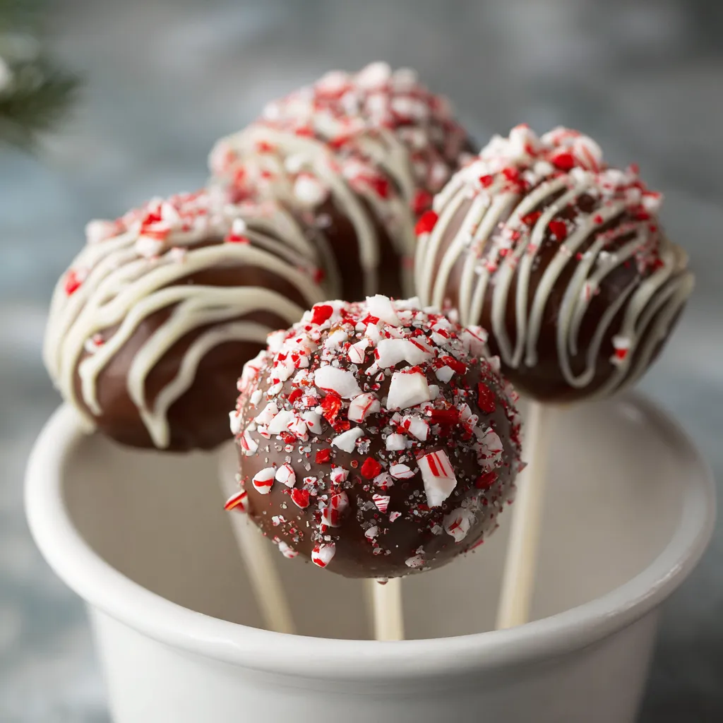 Gluten-Free Peppermint Cake Pops