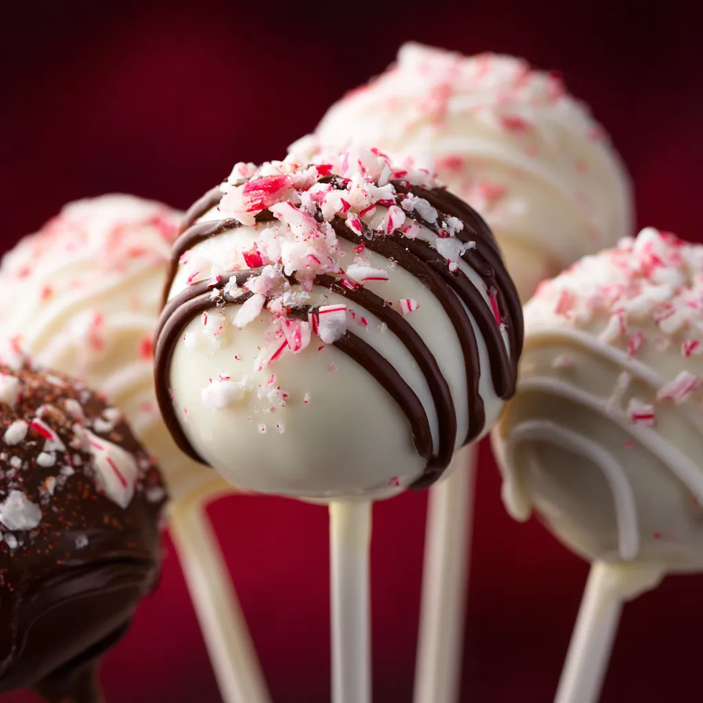 Sugar Cookie Peppermint Cake Pops