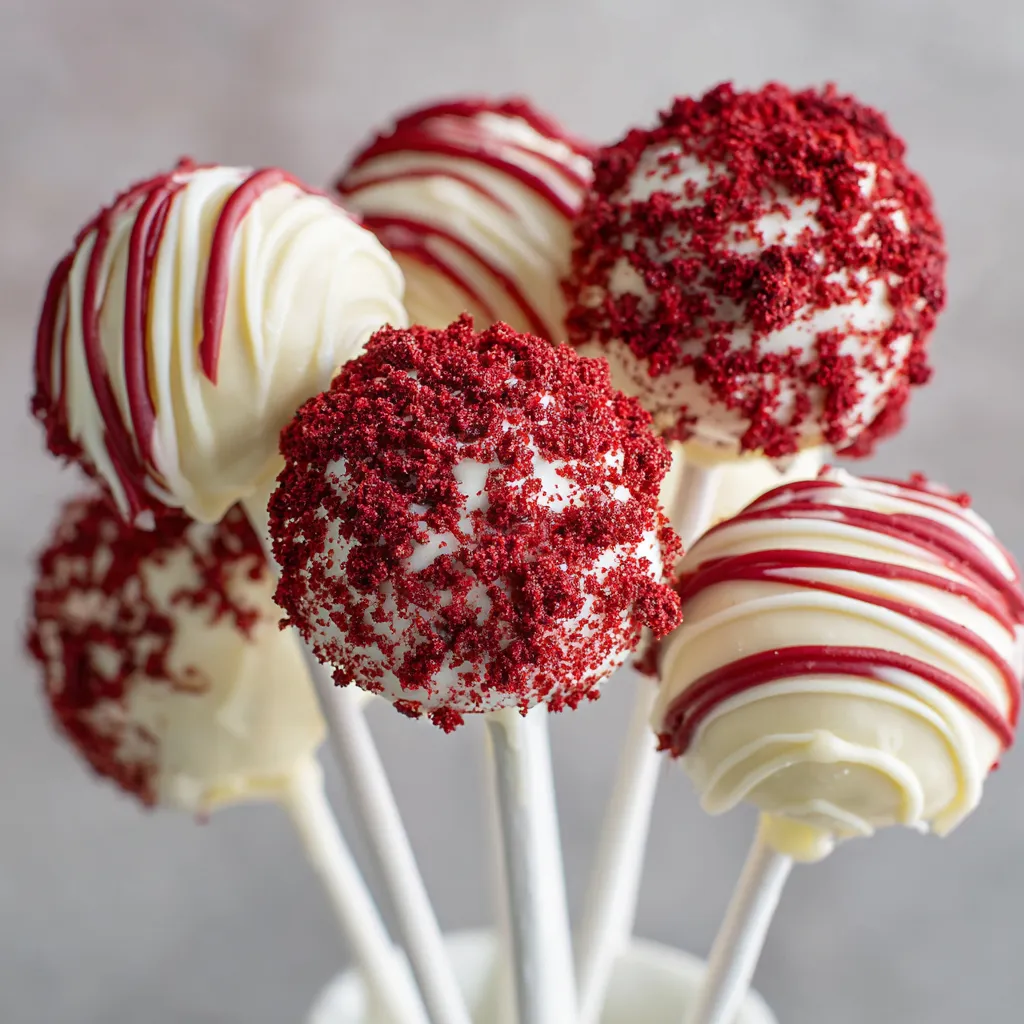 Gluten-Free Red Velvet Cake Pops