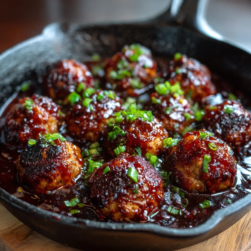 Hawaiian BBQ Meatballs