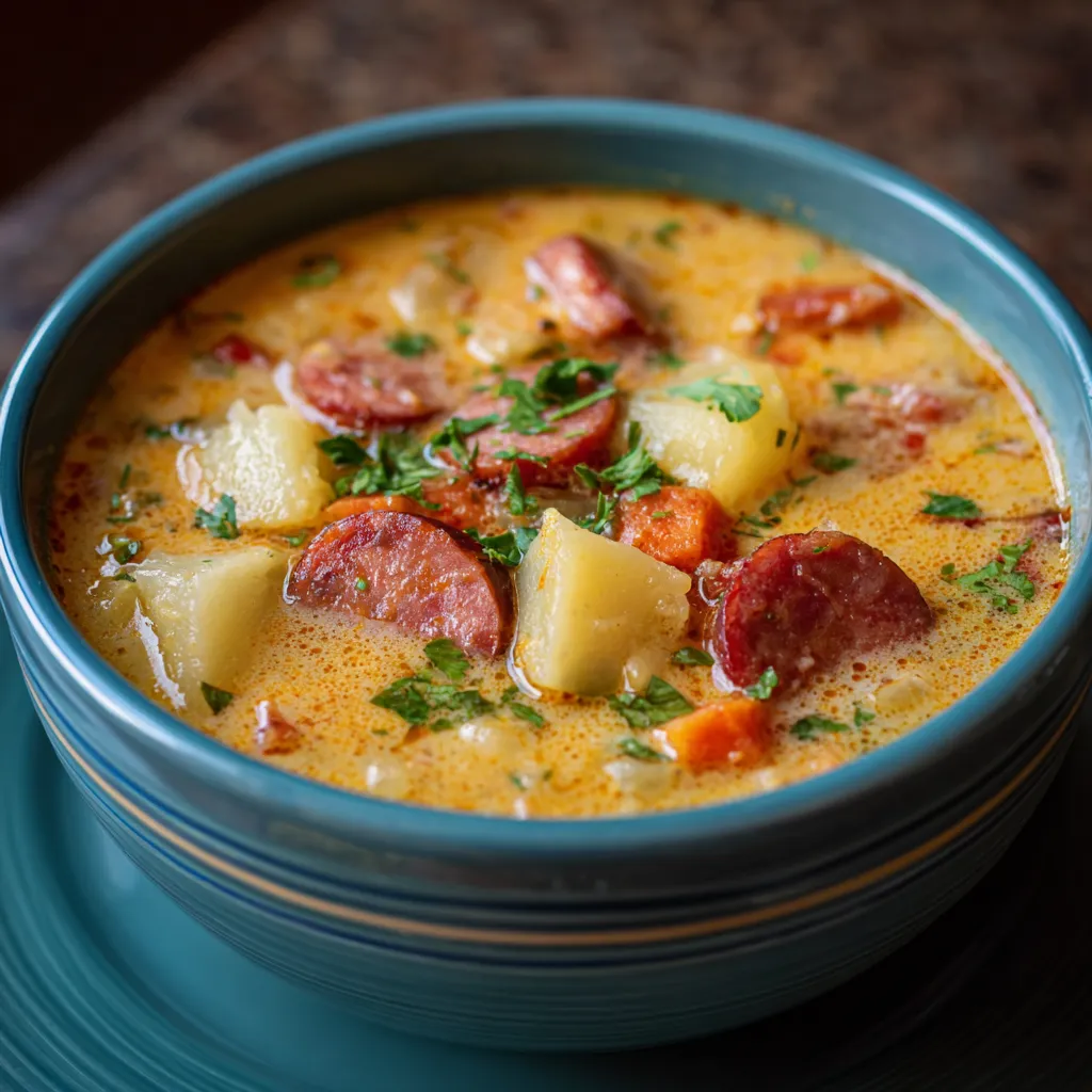 Kielbasa Potato Soup