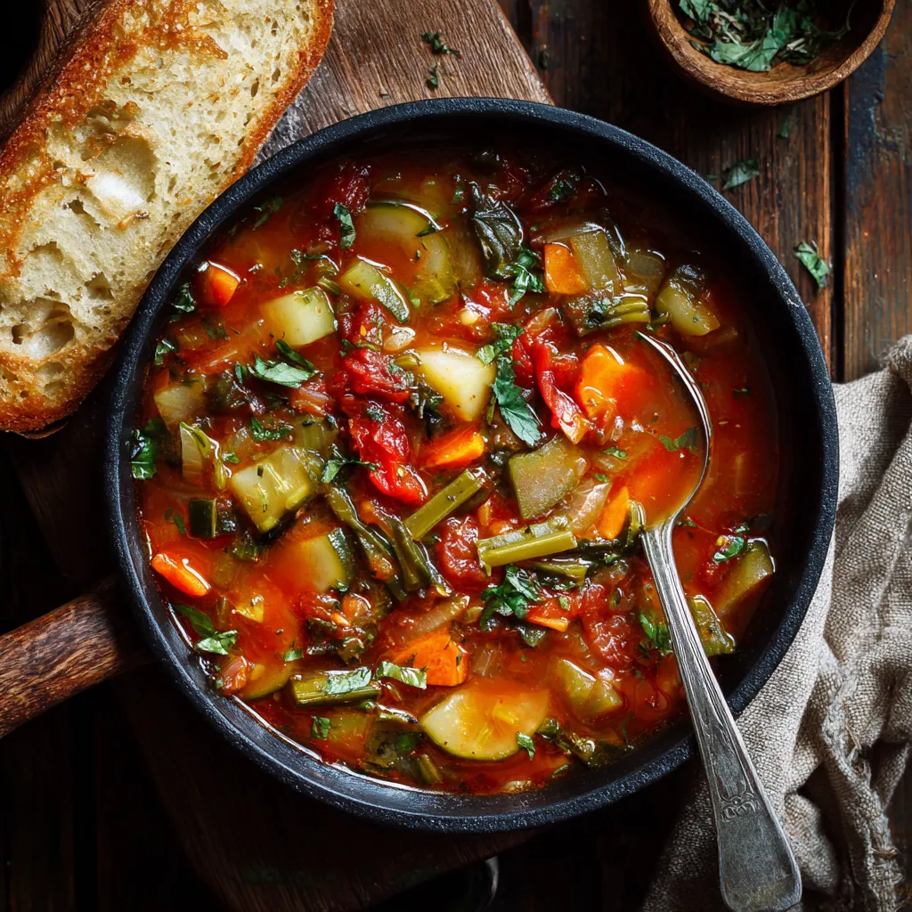 Rustic Vegetable Stew Soup